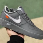 OFF-WHITE x Nike Air Force 1 Low "Ghost Grey" DX1419-500