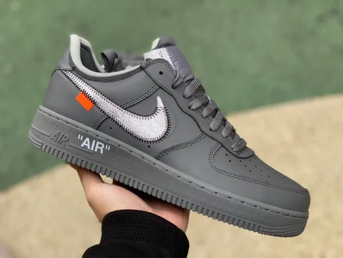 OFF-WHITE x Nike Air Force 1 Low "Ghost Grey" DX1419-500