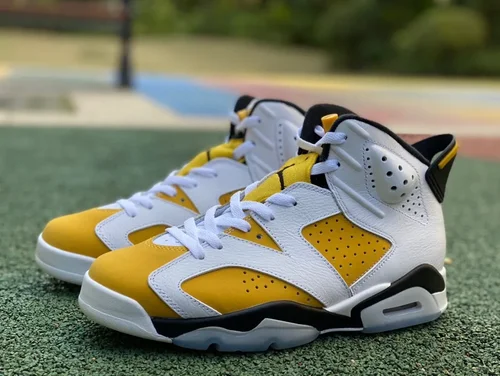 Air Jordan 6 Yellow Ochre Retro Basketball Shoes CT8529-170