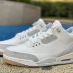 Air Jordan 3 FJ9479-100 White Grey Yellow