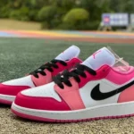 Air Jordan 1 Low 553560-162 Red Pink Womens Retro