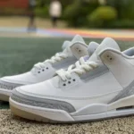 Air Jordan 3 FJ9479-100 White Grey Yellow