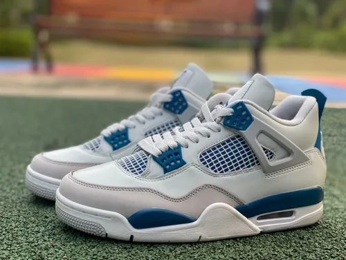 Air Jordan 4 Military Blue FV5029-141 White Blue