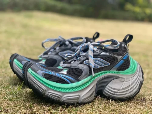 Balenciaga 10XL Black Grey Green Sneakers