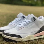 Air Jordan 3 CK9246-102 White Brown Pink