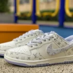 Nike Dunk x Louis Vuitton White Purple FC1688-132