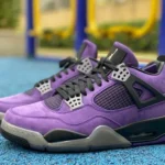 Air Jordan 4 x Travis Scott Purple Black