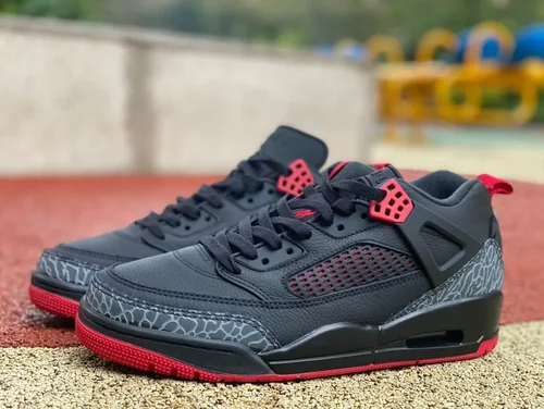 Nike Air Jordan Spizike Low in Black and Red