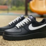 Nike Air Force 1 BY YOU Black White Rope