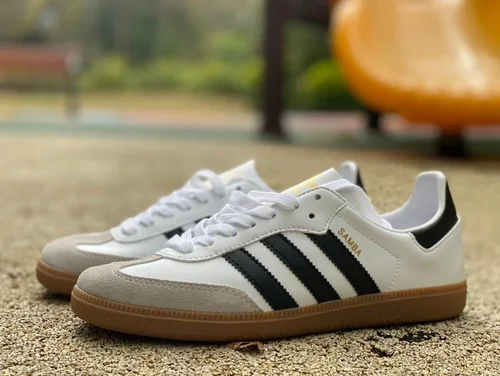 Adidas Samba Decon White Grey Black Brown Retro Sneakers IF0642