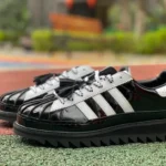 CLOT x Adidas Superstar Black White Retro Sneakers IH3131