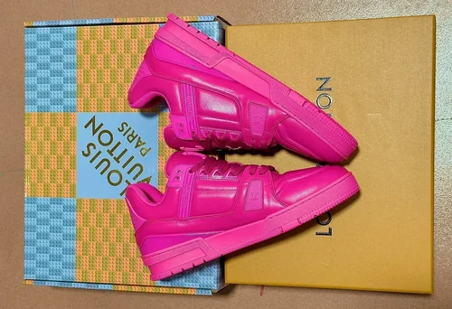 Louis Vuitton Pink Sneakers Size 36-45