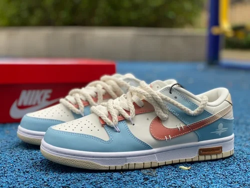 Nike Dunk Low Retro Coast White Blue Brown DV0831-003