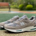 New Balance 991 Grey Green Retro Running Shoes U991GL2