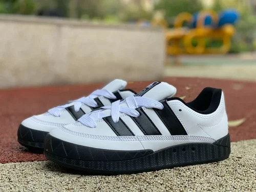 Adidas Adimatic White Black Retro Sneakers ID7717