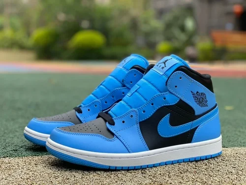 Air Jordan 1 Mid Blue Black DQ8426-401