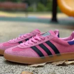 Adidas Originals Gazelle Pink Blue Retro Sneakers IE7002