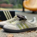 Wales Bonner x Adidas Samba White Brown Retro Sneakers ID0217