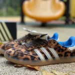 Wales Bonner x Adidas Samba Brown Blue Retro Sneakers ID0578