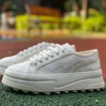 Gucci Tennis 1977 White Classic Series Thick Sole Canvas Shoes