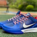 Nike Zoom Kobe 4 Proto - Blue Red Basketball Shoes