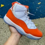 Air Jordan 11 White Orange High 378037-002