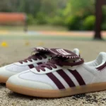 Wales Bonner x Adidas Samba White Brown Retro Sneakers IE0586