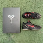 Nike Kobe 6 Camo - Black Red Basketball Shoes