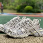 Balenciaga 3XL Spider Light Beige Vintage Dad Shoes with Laces