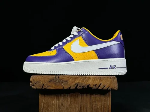 Nike Air Force 1 Low Lakers Purple Gold FJ1408-500