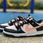 Nike Dunk Low Black Pink Retro CW1590-100