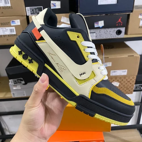 Louis Vuitton x Nike Black Yellow Size 35-45