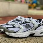 NB 530 Silver White Black New Balance 530 Retro Running Shoes MR530LB