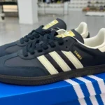 Adidas Samba Vegan Navy Blue Retro Sneakers