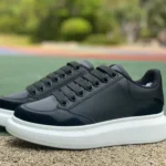 Alexander McQueen 2.0 Black White Low-Top Sneakers