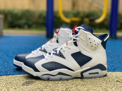 Air Jordan 6 Olympic Retro Basketball Shoes CT8529-164