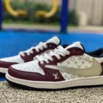 Travis Scott x Louis Vuitton x Air Jordan 1 Low LX1988-400 CNY Dragon Year Retro