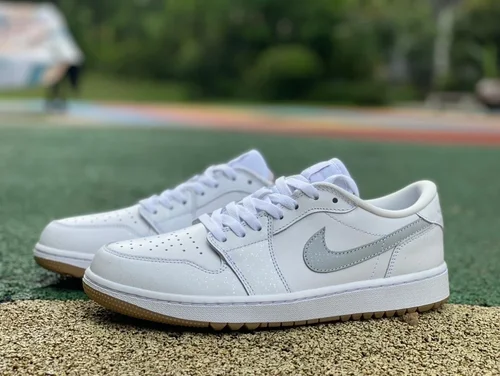 Air Jordan 1 Low Golf DD9315-111 White Grey DT Version