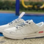 Nike Dunk Low x Supreme Beige Blue BB8675-105