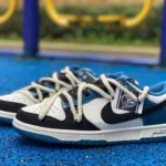 Nike Dunk Low Outdoor Style Black White Blue DV0834-101