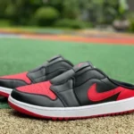 Nike Air Jordan 1 Mule FJ1214-001 Black Red