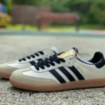 Adidas Samba Beige Black Retro Sneakers ID0478