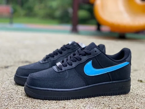 Nike Air Force 1 BY YOU Black Blue