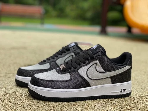 Nike Air Force 1 '07 Black Grey Crystal FZ4617-001