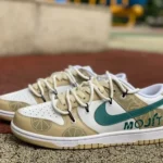 Nike Dunk Low White Brown Green FD9911-101