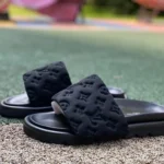 Louis Vuitton Pool Pillow Comfort Black Slides