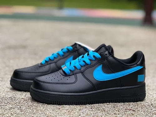 Nike Air Force 1 BY YOU Black Blue