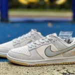 Nike Dunk x The North Face Grey Gold Low-Top Sneakers DQ1098-337