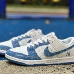 Nike Dunk x MLB New York Yankees White Blue Retro Sneakers DQ1098-348