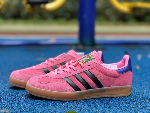 Adidas Samba Pink Blue Retro Sneakers IE7002